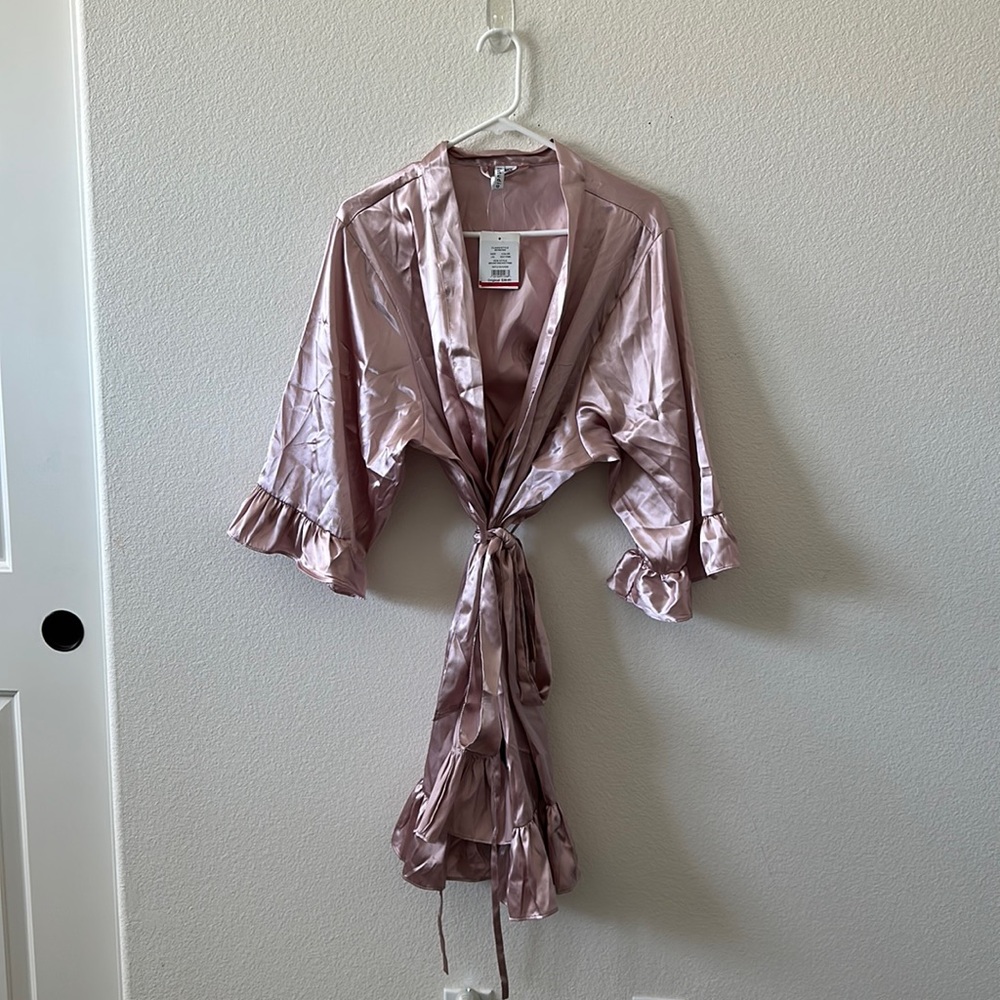 Dusty Pink Robe L/XL David’s Bridal